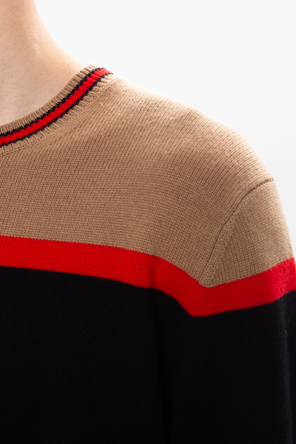 Burberry color deals block sweater